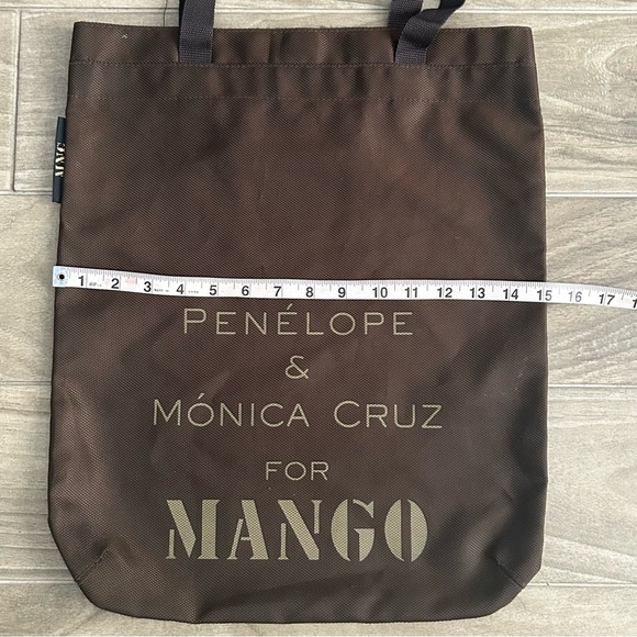Mango Dark Brown Designer Tote - Picture 3 of 4